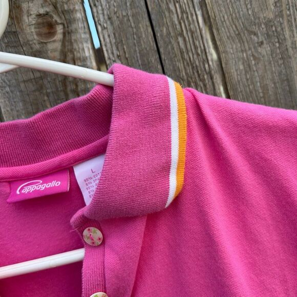 Vintage Papagallo golf shirt sleeveless size large - Picture 3 of 7